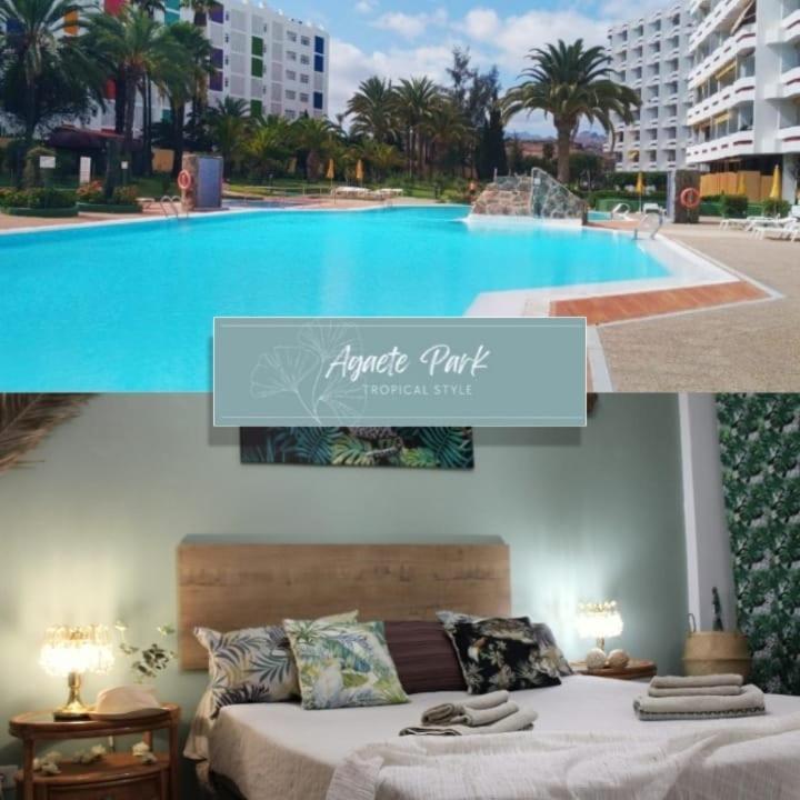 Agaete Park Tropical Style Apartment Playa del Ingles  Luaran gambar